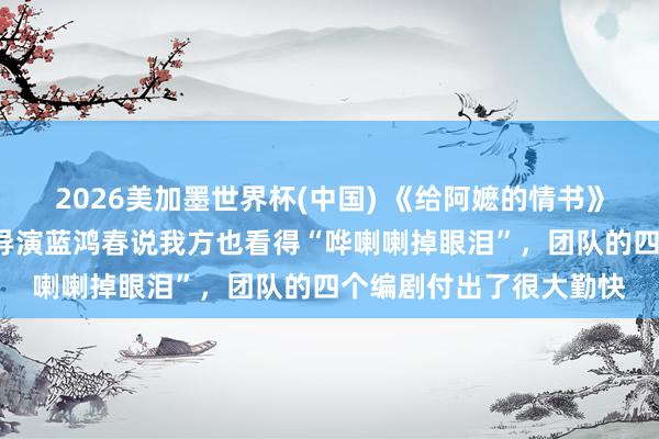 2026美加墨世界杯(中国) 《给阿嬷的情书》累计票房已粉碎5亿，导演蓝鸿春说我方也看得“哗喇喇掉眼泪”，团队的四个编剧付出了很大勤快
