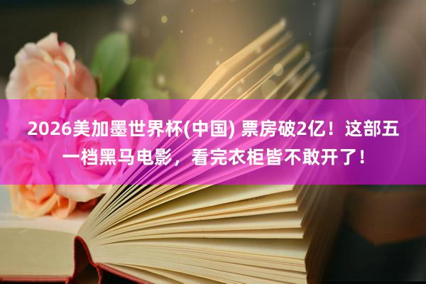 2026美加墨世界杯(中国) 票房破2亿！这部五一档黑马电影，看完衣柜皆不敢开了！